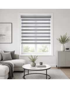 Double Ρόλερ Ρυθμιζόμενης Σκίασης 120x230cm Γκρι MRShome  DRD-GR120230