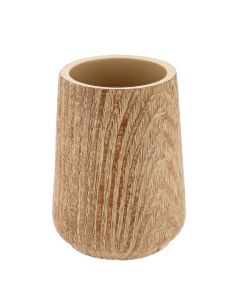 Ποτήρι Οδοντόβουρτσας Polyresin Μπεζ MRShome  DS-4659L05