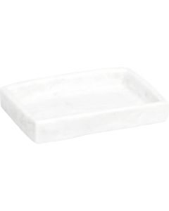 Σαπουνοθήκη Polyresin Λευκή MRShome  DS-8880L07