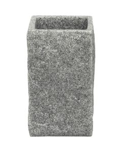 Ποτήρι Οδοντόβουρτσας Polyresin Γκρί MRShome  DS-8891L02