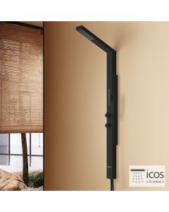 ΣΤΗΛΗ ΝΤΟΥΖ FINA ICOS ΥΨΟΣ 140 εκ. BLACK MATT FINA-400