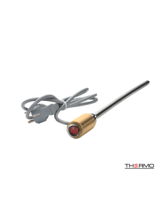 Ηλεκτρική Αντίσταση 300W για Πετσετοκρεμάστρα Brushed Brass(Gold) PVD HE300W-211