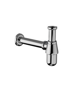 Horus Compléments Classic Collection - Bottle Trap Pipe L. : 190 Mm - Polished Nickel 00.225-NB