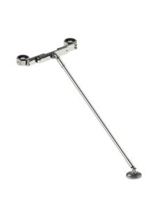 Horus Ascott Classic Collection - T Connection for Stand Pipes - Polished Nickel 00.495-NB