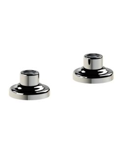 Horus Minoé Contemporary Collection - Fixing Set for Columns Onto Flor - Matt Black 00.496-NO
