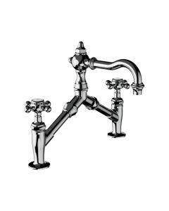Horus Julia Victoria Julia Victoria Classic Collection - 2 Hole Basin Mixer - Chrome 01.227-CH