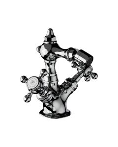 Horus Julia Victoria Julia Victoria Classic Collection - Monobloc Bidet Mixer with Automatic Pop-up Waste - Chrome 01.311-CH