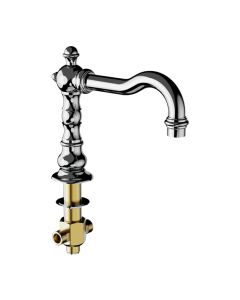Horus Julia Victoria Julia Victoria Classic Collection - Deck Bath Spout with Diverter - Polished Nickel 01.472-NB