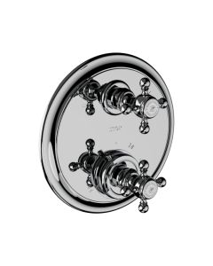 Horus Julia Victoria Julia Victoria Classic Collection - Trim for Thermostatic Mixing Valve Réf. 92.599 - Polished Nickel 01.529-NB