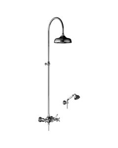 Horus Julia Victoria Julia Victoria Classic Collection - Complete Wall Shower Mixer Centers - Polished Nickel 01.544-NB