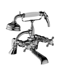Horus Éloise Classic Collection - Complete Deck Bath / Shower Mixer - Polished Nickel 02.485-NB