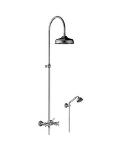 Horus Éloise Classic Collection - Complete Wall Shower Mixer - Polished Nickel 02.544-NB