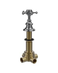 Horus Anthea Classic Collection - 4 Ways Deck Mounted Diverter - Matt Nickel 06.476-NM