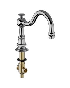 Horus Montmartre Classic Collection - Deck Bath Spout with Diverter - Polished Nickel 07.472-NB