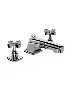 Horus Zéphyr Classic Collection - 3 Hole Basin Set with Pop-up Waste - Chrome 16.260-CH