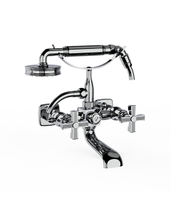 Horus Zéphyr Classic Collection - Complete Wall Bath / Shower Mixer - Chrome 16.414-CH