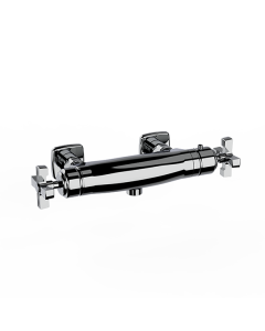 Horus Zéphyr Classic Collection - Exposed Thermostatic Wall Shower Mixer - Polished Nickel 16.596-NB