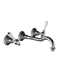 Horus Julia Victoria Julia Victoria Classic Collection - Concealed 3 Hole Basin Set - Polished Nickel 19.263-NB