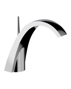 Horus Nouvelle Vague “part of Contemporary Collection - Single Lever Basin Mixer - Metal Gun 40.708-CF