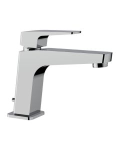 Horus Echo Equinox316 Collection - Single Lever Basin Mixer with Automatic Pop up Waste - Matt Black 43.778.E2-NO