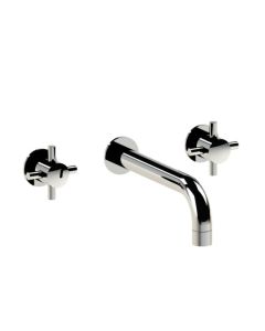 Horus Minoé Contemporary Collection - Concealed 3 Hole Basin Set - Matt Black 47.263-NO