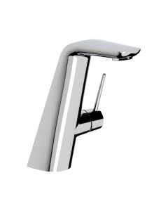 Horus Naja Contemporary Collection - Single Lever Basin Mixer with up and down Drain - Chrome 48.729-CH