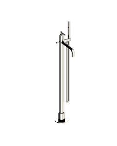 Horus Minoé Contemporary Collection - Complete Exposed Thermostatic Wall Bath-shower Mixer - Metal Gun 49.799-CF