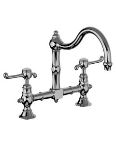 Horus Montmartre Classic Collection - 2-hole Kitchen Mixer / No Waste - Matt Nickel 50.101-NM