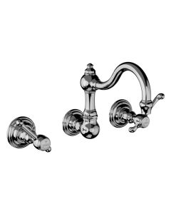 Horus Montmartre Classic Collection - Concealed 3 Hole Basin Set with Waste, No Plug - Chrome 50.262-CH