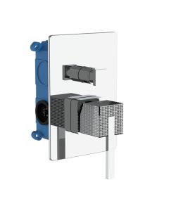 Horus Myriad Contemporary Collection - Concealed Wall Mounted Manual Mixing Shower Valve - Private: Chrome / Myriad 55.701-CH