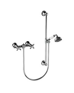 Horus Ascott Classic Collection - Complete Wall Shower Mixer - Polished Nickel 62.516-NB