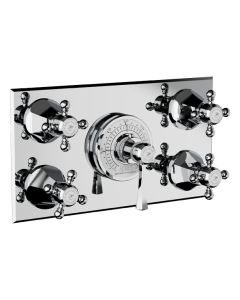 Horus Ascott Classic Collection - Trim for Thermostatic Mixing Valve Réf. 92.584 - Polished Nickel 65.520-NB