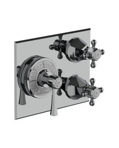 Horus Ascott Classic Collection - Trim for Thermostatic Mixing Valve Réf. 92.597 - Matt Nickel 65.527-NM