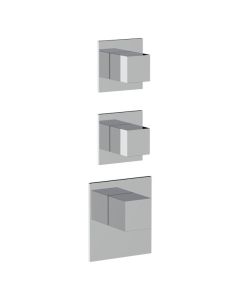 Horus Philae Equinox316 Collection - Trim for Thermostatic Mixer - Matt Black 80.522-NO