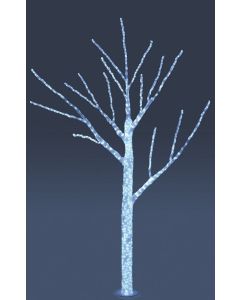 Led Φωτιζόμενο Δέντρο Με 1108 Led Με Λευκό Φωτισμό Και Μετασχηματιστή Ip44 ,300(Η) x 200cm Lianos 144320