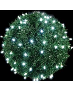 Led Φωτιζόμενη Χριστουγεννιάτικη 3D Μπάλα Με Pvc Γιρλάντα Και Rubber Led Ip44 ,45cm Lianos 52188