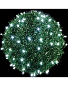 Led Φωτιζόμενη Χριστουγεννιάτικη 3D Μπάλα Με Pvc Γιρλάντα Και Rubber Led Ip44 ,30cm Lianos 52189