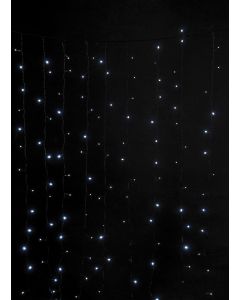 360Led Σταθερή Συμμετρική Κουρτίνα Για Εσωτερική Χρήση Με Επέκταση 200 x 200(H)cm,Πράσινο Καλώδιο/Λευκό Λαμπάκι (Kelvin: 6.000 - 10.000) Lianos 60062