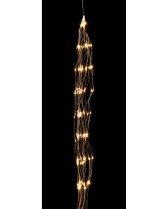 500Led Σταθερά Λαμπάκια Copper (Χταπόδι) 20 Πλοκάμια x 25Led Με Ασημί Καλώδιο Και Θερμό Φωτισμό Με Μετασχηματιστή Ip44 ,(10cm Απόσταση) 2,5 Μέτρα (Kelvin: 2.500 - 3.000) Lianos 60083