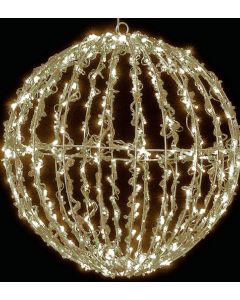 700Led Φωτιζόμενη Ακρυλική Μπάλα Με Θερμό Φωτισμό Και Μετασχηματιστή Ip44,50cm Lianos 60157