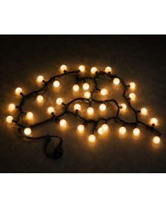 100Led Λαμπάκια Με Μπίλια Με Πρόγραμμα,Επέκταση Και Μετασχηματιστή Ip44 ,Πράσινο Καλώδιο/Θερμό Λαμπάκι 5 Μέτρα Lianos 63336
