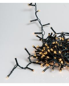 800Led Φωτάκια Με Πρόγραμμα Και Μετασχηματιστή ,Πράσινο Καλώδιο/Θερμό Λαμπάκι , (3cm Απόσταση) 24 Μέτρα , (Kelvin 2.500 - 3.000) Lianos 80107