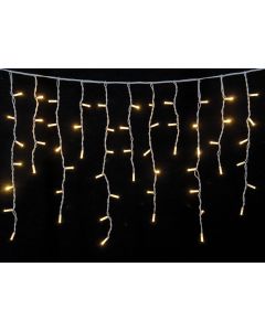 300Led Σταθερή Ασύμμετρη Κουρτίνα Rubber Με Επέκταση Ip65 Και Μπρίζα Σούκο 600 x 70(h)cm,Λευκό Καλώδιο/ Θερμό Λαμπάκι (Kelvin: 2.500 - 3.000) Lianos 80419