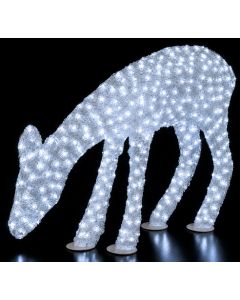 850Led 3D Φωτιζόμενο Ακρυλικό Ελάφι Με Μετασχηματιστή Ip44 ,83 x 60(Η)cm Lianos L200-009W-2