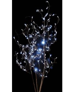 Φωτιζόμενο Κλαδί Led, Με Λευκό ( Του Πάγου) Φωτισμό Και Μετασχηματιστή 24V, 140cm Lianos PROMO-52225