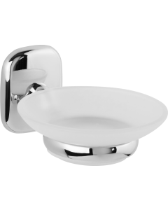 Σαπουνοθήκη Γυαλί Χρώμιο Bronze Art Hotelia MH01-10-10