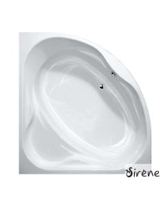 Μπανιέρα Ακρυλική Γωνιακή 120*120 εκ. Sirene Modena MOD120 