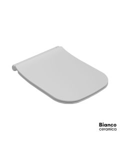 Κάλυμμα Λεκάνης MIZO Slim Soft Close Bianco Ceramica White Matt MS36SC-301