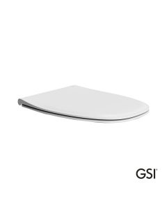 Κάλυμμα Λεκάνης Modo, Super Slim Soft Close GSI White Matt MS84SC-301