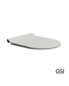 Κάλυμμα Λεκάνης Norm, Pura, Kube, Super Slim Soft Close GSI Cenere MS86SC-450